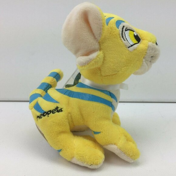Jakks Pacific Neopets Yellow Kougra Plush 6” Retired 2008 Stuffed Toy 42115 - Picture 7 of 12